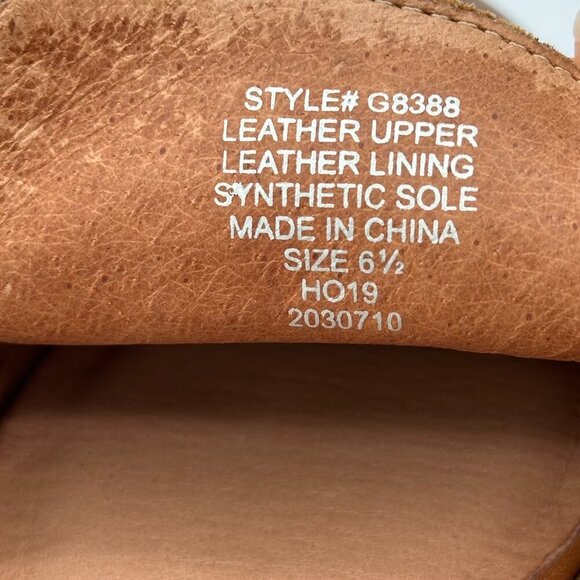 Madewell Gemma Cognac Pointed Toe Mule Flats - Picture 10 of 12